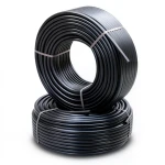 HDPE Pipes PE 80 Pressure 4.8 Bar Outside Diameter 125 mm Thickness 7.1 mm Black