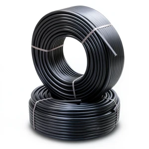 أنابيب HDPE PE 80 ضغط 4.8 بار قطر خارجي 125 مم سمك 7.1 مم لون أسود