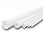 مواسير UPVC الوطني ضغط 40  مقاس ¼ 1 إنش سمك 3.56 مم لون أبيض