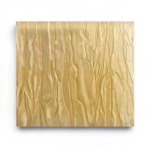 Patterned Wall Decoration 10m×0.70m Gold Color, Model 12028