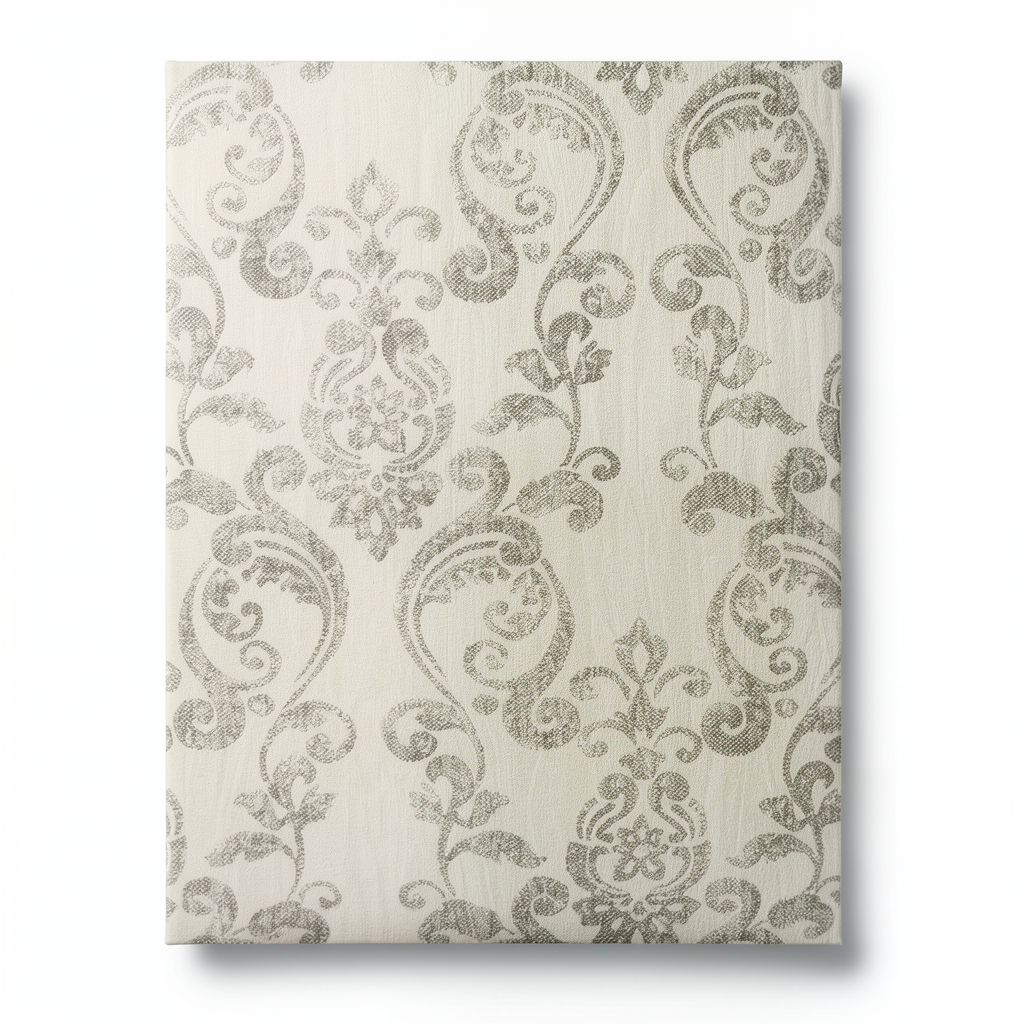 Patterned Wall Covering 10m×0.70m Light Beige, Model 12025