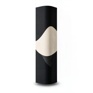 Italian Wall Decoration 10m×0.70m Black with Beige, Model 12067