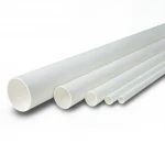 UPVC Pipes National Kham Schedule 40  Size 1 ½ inch Thickness 3.68 mm White Colour
