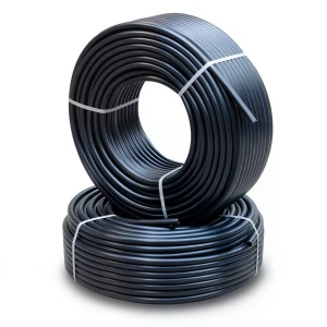 أنابيب HDPE PE 80 ضغط 4.8 بار قطر 16 مم سمك 2.3 مم أسود