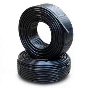 أنابيب HDPE PE 80 ضغط 4.8 بار قطر خارجي 40 مم سمك 2.3 مم لون أسود