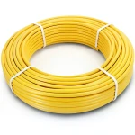 أنابيب HDPE الراجحي PE 100 ضغط 6 بار قطر خارجي 110 مم سمك 6.3 مم لون أصفر