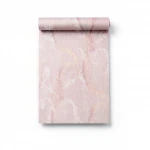 Italian Wall Covering Length 10m, Width 1.06m, Pink color, Model 5525 