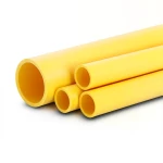 أنابيب HDPE الراجحي PE 100 ضغط 6 بار قطر خارجي 140 مم سمك 8 مم لون أصفر
