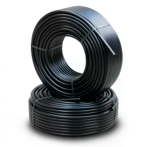 أنابيب HDPE الراجحي PE 80 ضغط 4.8 بار قطر خارجي 20 مم سمك 2.3 مم لون أسود