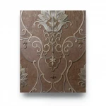 Italian Wall Covering Size 10m×1.06m, Brown Color, Model 85052
