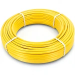 HDPE Pipes PE 80 Pressure 4.8 Bar Diameter 75 mm Thickness 4.3 mm Yellow