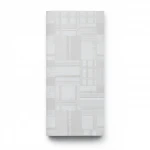 Patterned Wallpaper, Light Gray Color, Length 10m, Width 1.06m, Model 5834 