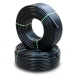 HDPE Pipes PE 80 Pressure 4.8 Bar Outside Diameter 63 mm Thickness 3.6 mm Black