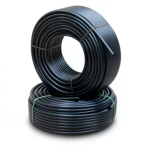 Al-Rajhi HDPE Pipes PE 80 Pressure 4.8 Bar Outside Diameter 75 mm Thickness 4.3 mm Black