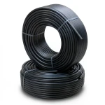 HDPE Pipes PE 80 Pressure 4.8 Bar Outside Diameter 90 mm Thickness 5.2 mm Black