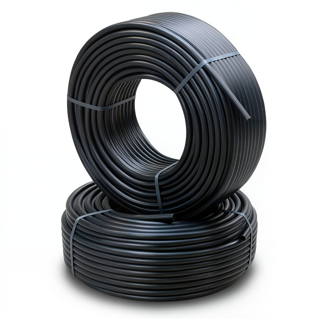 HDPE Pipes PE 80 Pressure 4.8 Bar Outside Diameter 90 mm Thickness 5.2 mm Black
