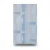Patterned Wall Covering, Gray on blue Color, Length 10m, Width 1.06m, Model 5837  