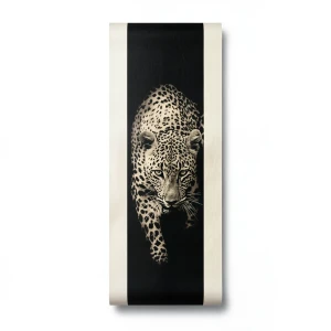 Italian Wall Decoration 10m×0.70m Black with Beige, Model 12067