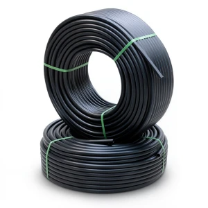 أنابيب HDPE PE 100 ضغط 10 بار قطر 20 مم سمك 3 مم لون أسود
