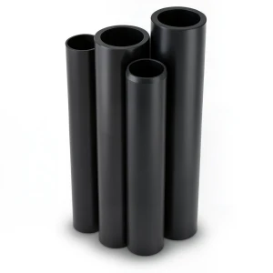 HDPE Pipes PE 80 Pressure 4.8 Bar Outside Diameter 160 mm Thickness 9.1 mm Black
