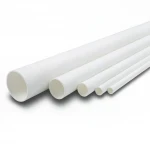 مواسير UPVC الوطني ضغط 6.9 بار  مقاس 8 إنش سمك 5.33 مم لون أبيض
