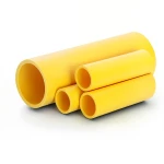 Al-Rajhi HDPE Pipes PE 100 Pressure 6 Bar 225 mm Diameter 12.8 mm Thickness Yellow