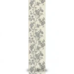 Patterned Wall Paper 10m×0.70m Beige with Gray Color, Model 12066
