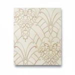 Italian wall decoration, size 10m x 0.73m, light beige color, model 26045
