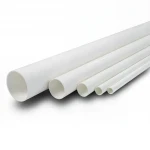 مواسير UPVC الوطني ضغط 8.6 بار  مقاس 6 إنش سمك 5.18 مم لون أبيض