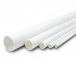 مواسير UPVC الوطني ضغط 8.6 بار  مقاس 8 إنش سمك 6.73 مم لون أبيض