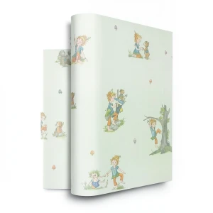 Youth and Children Wall Decoration 10m x 0.53m Light Green