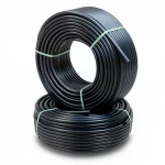 Al-Rajhi HDPE Pipes PE 63 Pressure 6 Bar Outside Diameter 125 mm Thickness 7.1 mm Color Black