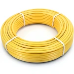 HDPE Pipes PE 80 Pressure 4.8 Bar Diameter 50 mm Thickness 2.9 mm Yellow