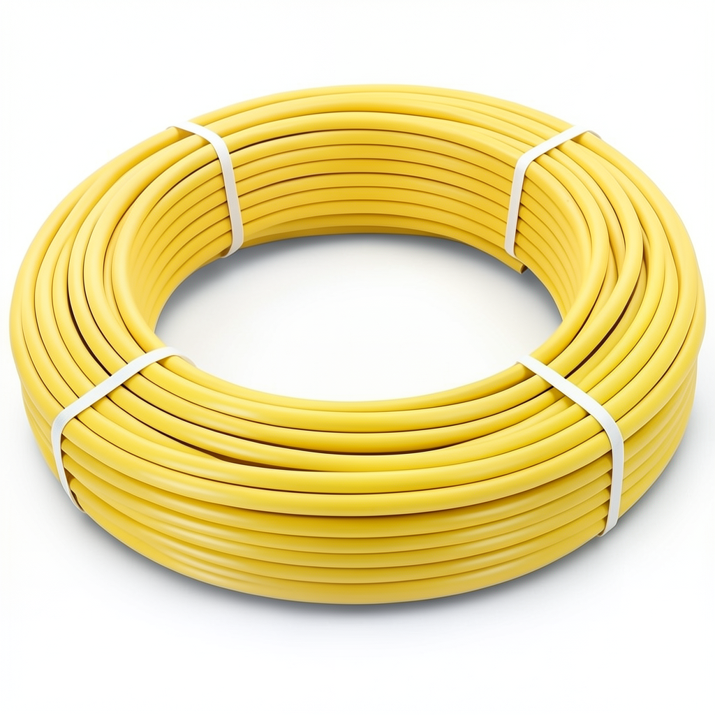 HDPE Pipes PE 80 Pressure 4.8 Bar 40 mm OD Thickness 2.3 mm Yellow