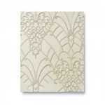 Italian wall decoration, size 10m x 0.73m, light beige color, model 26045