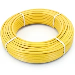 HDPE Pipes PE 80 Pressure 4.8 Bar 90 mm Diameter 5.2 mm Thickness Yellow