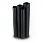 Al-Rajhi HDPE Pipes PE 63 Pressure 6 Bar Outside Diameter 225 mm Thickness 12.8 mm Color Black