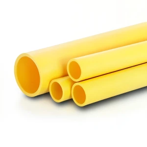 Al-Rajhi HDPE Pipes PE 100 Pressure 6 Bar Outside Diameter 630 mm Thickness 35.8 mm Yellow