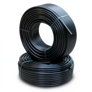 أنابيب HDPE PE 100 ضغط 10 بار قطر 20 مم سمك 3 مم لون أسود