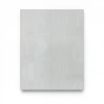 Italian Patterned Wall Decoration, Size 10m×1.06m, Light Gray Color, Model 5833