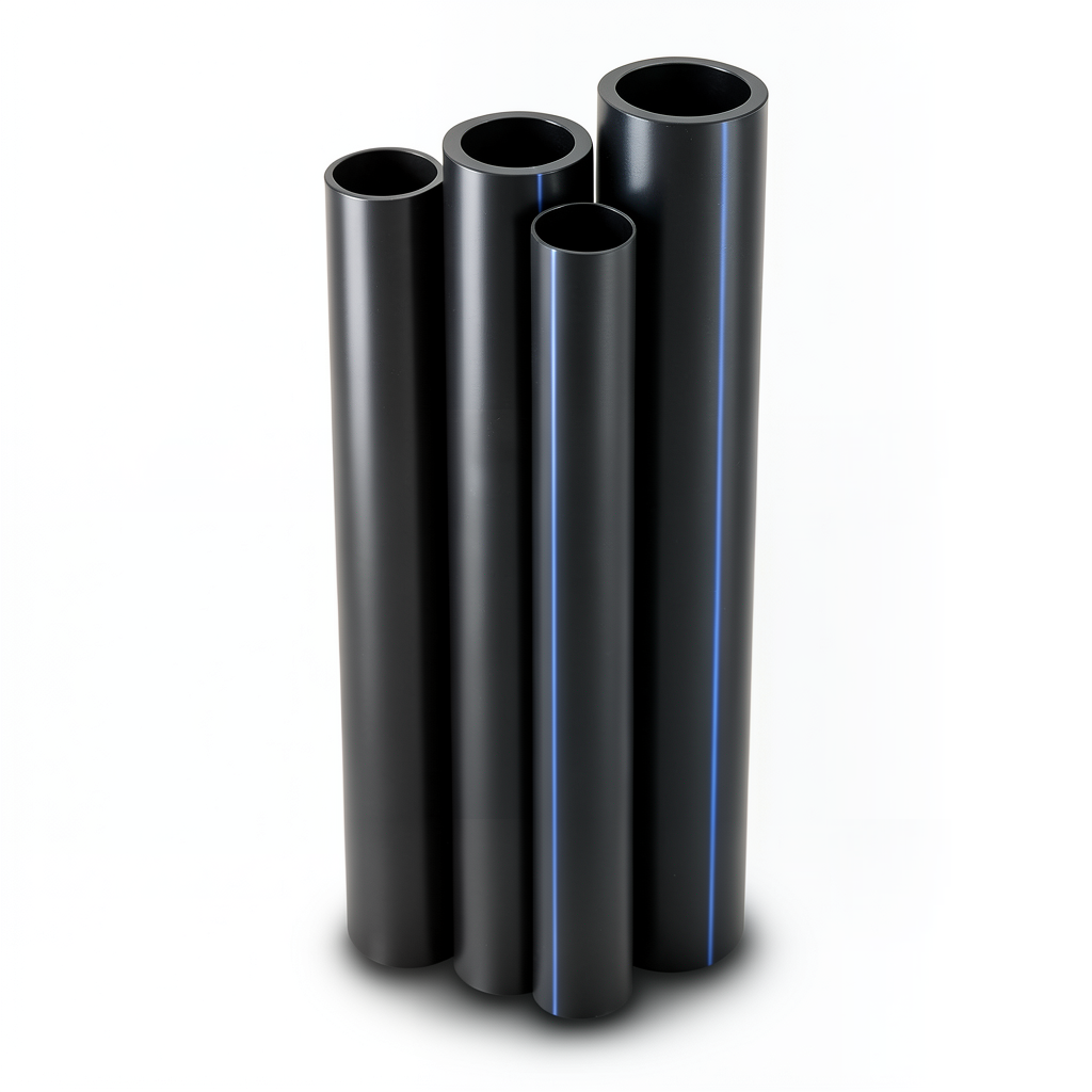 أنابيب HDPE الراجحي PE 100 ضغط 10 بار قطر خارجي 140 مم سمك 12.7 مم لون أسود