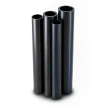 Al-Rajhi HDPE Pipes PE 100 Pressure 10 Bar Outside Diameter 140 mm Thickness 12.7 mm Black