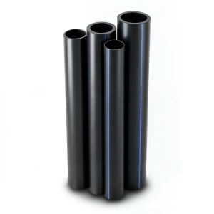 أنابيب HDPE الراجحي PE 100 ضغط 10 بار قطر خارجي 140 مم سمك 12.7 مم لون أسود