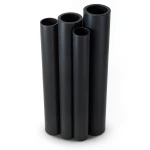 Al-Rajhi HDPE Pipes PE 100 Pressure 6 Bar Outside Diameter 200 mm Thickness 11.4 mm Black