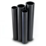 مواسير HDPE PE 100 ضغط 6 بار قطر 250 مم سمك 14.2 مم لون أسود