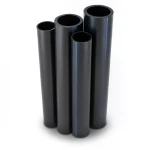HDPE Pipes PE 100 Pressure 6 Bar 280 mm Diameter 15.9 mm Thickness Black