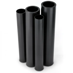 أنابيب HDPE PE 100 ضغط 6 بار قطر خارجي 500 مم سمك 28.4 مم لون أسود