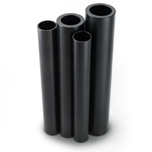 مواسير HDPE لبولي ايثيلين عالي الكثافة الراجحي PE 100 ضغط 6 بار قطر 560 مم سمك 31.9 مم أسود