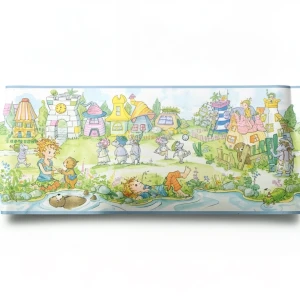 German Wallpaper Youth & Children 10m x 0.53m Green, Model 297508