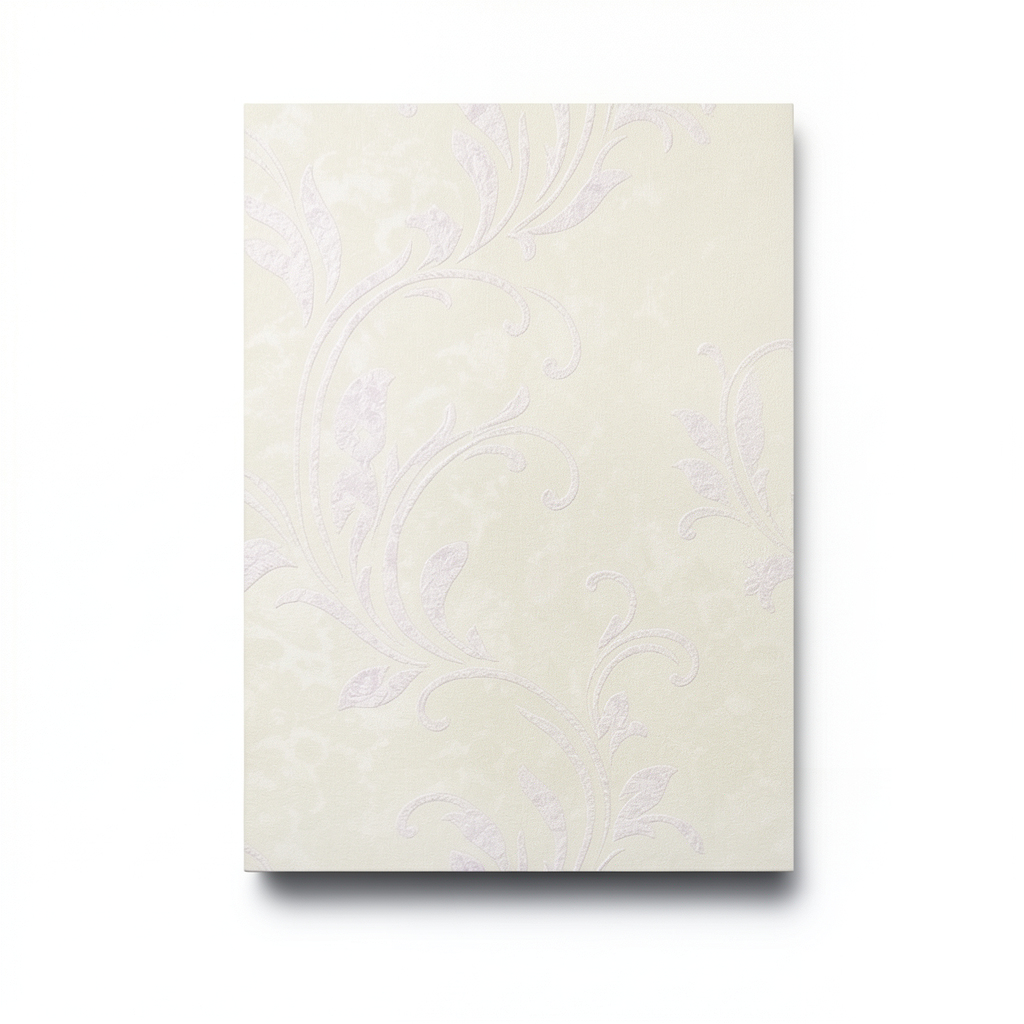 Italian Wallpaper 10m x 0.73m Creamy Beige, Model 24017